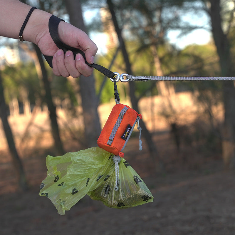 Fido Bay | Rugged Cordura Poop Bag Holder – Durable, Compact with Side Straps, Available in Multiple Colours - Fido Bay