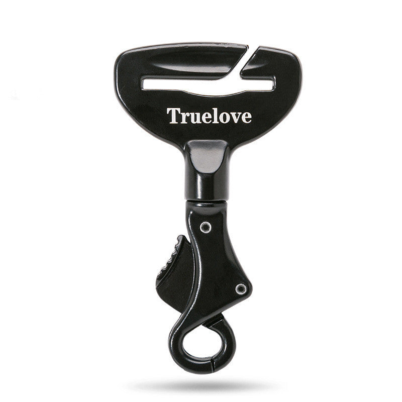 Fido Bay Aluminum-Alloy Seat Belt Safety Lock | Pet Car Restraint for Safety - Fido Bay