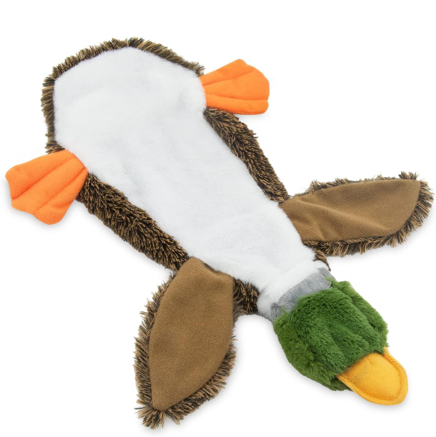 Fido Bay | Stuffless Squeaky Dog Toy – Soft & Durable Wild Duck Design for Active Play - Fido Bay