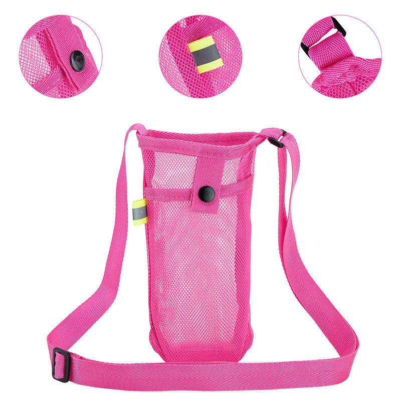 Fido Bay | Portable Water Bottle Carrier – Adjustable Sling for Hydration or Training Leash Storage - Fido Bay