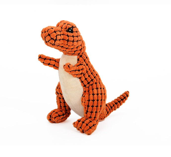 Fido Bay Dinosaur Pet Toy for Large Dogs | Plush, Squeaky Toy for Cuddling & Playtime | Durable & Interactive Fun | Perfect for Leonbergers & Similar Breeds - Fido Bay