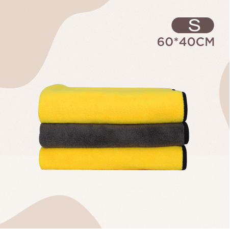 Fido Bay | Double-Sided Microfiber Dog Bath Towel – Soft, Absorbent & Quick-Dry for Easy Grooming - Fido Bay
