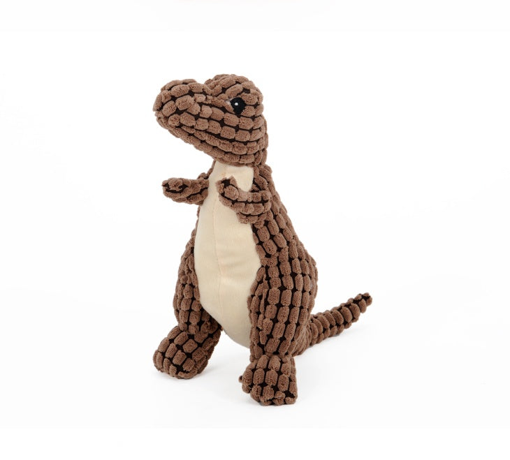 Fido Bay Dinosaur Pet Toy for Large Dogs | Plush, Squeaky Toy for Cuddling & Playtime | Durable & Interactive Fun | Perfect for Leonbergers & Similar Breeds - Fido Bay