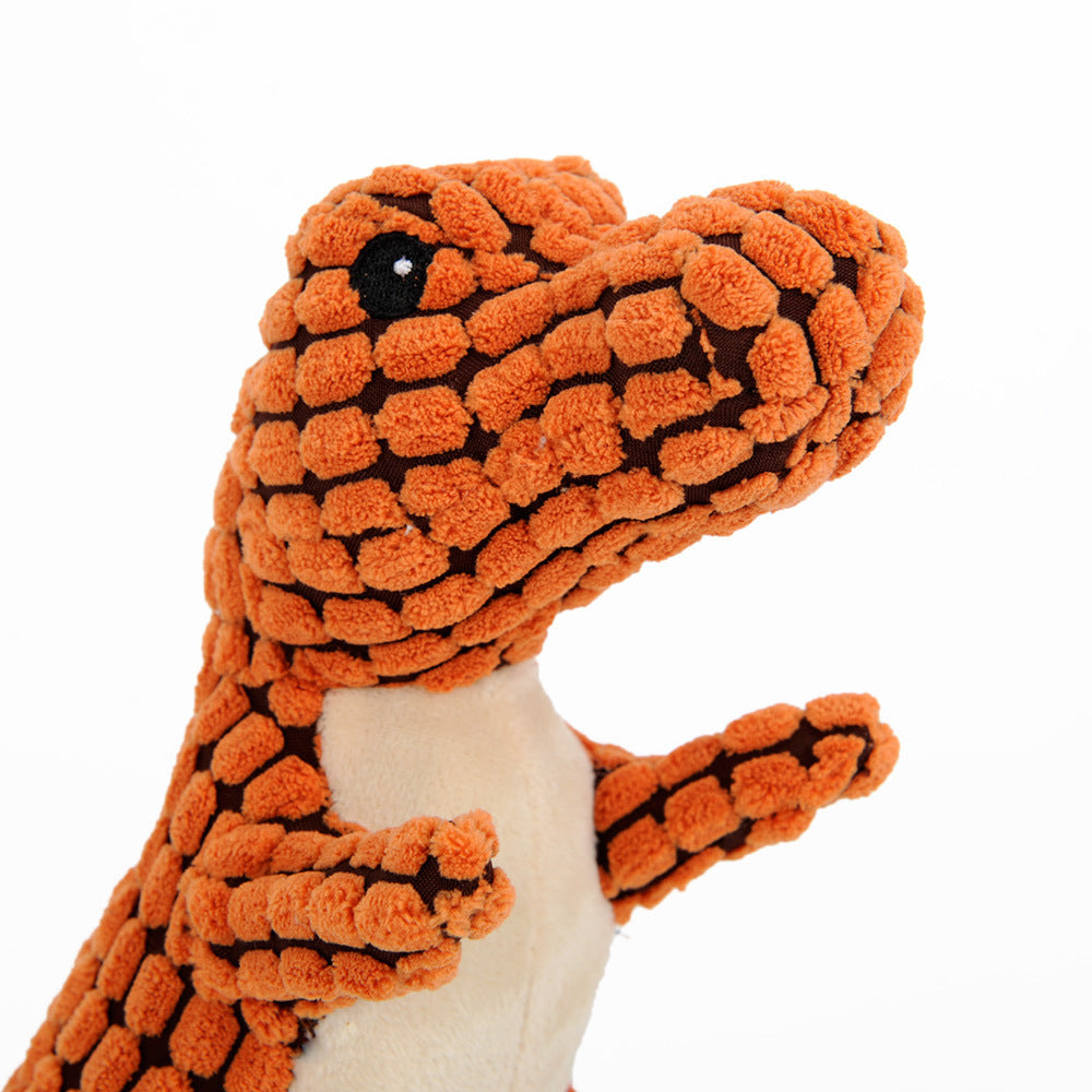 Fido Bay Dinosaur Pet Toy for Large Dogs | Plush, Squeaky Toy for Cuddling & Playtime | Durable & Interactive Fun | Perfect for Leonbergers & Similar Breeds - Fido Bay