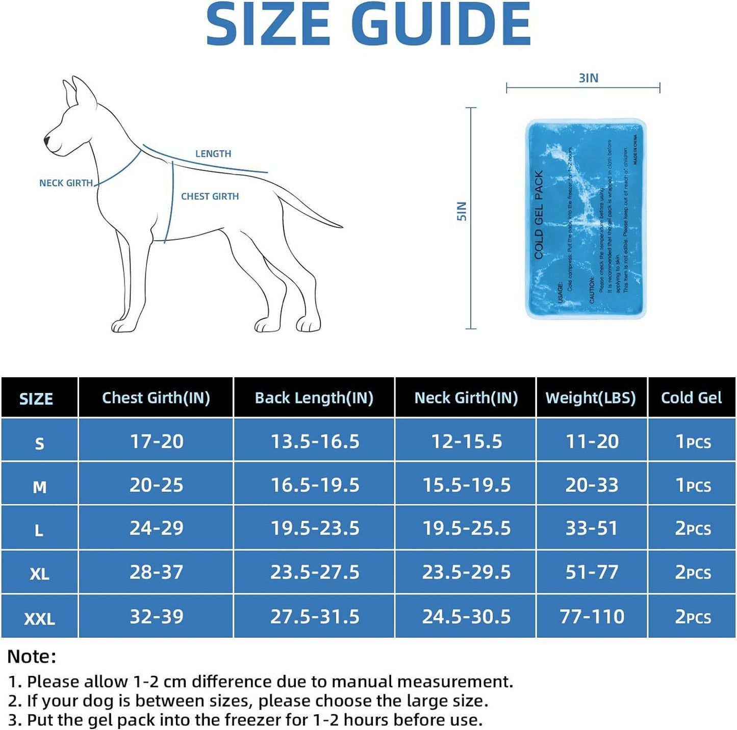 Fido Bay | Dog Grey Cooling Vest – Ice Pack Cooling, Adjustable for Comfort & Performance - Fido Bay