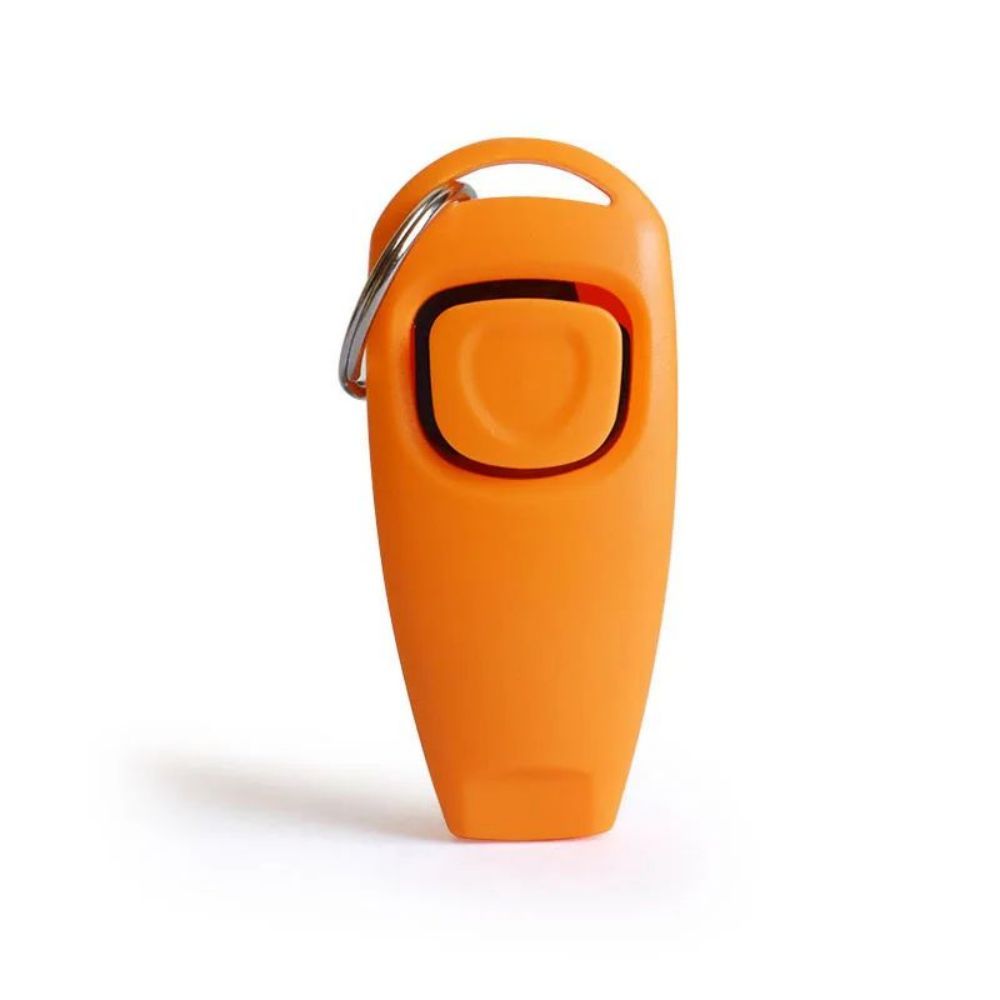 Fido Bay | Combo Dog Clicker & Whistle Trainer – Colorful, Durable Training Tool for Effective Pet Training - Fido Bay