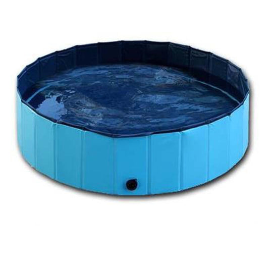 Fido Bay | Foldable Dog Pool – Portable & Easy to Store for Supervised Play – Not for Giant Breeds or Diggers - Fido Bay 