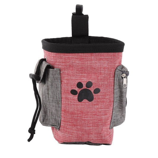 Fido Bay Cute Paw Design Pet Treat Bag | Durable & Stylish for Training, Walks, & Outdoor - Fido Bay 